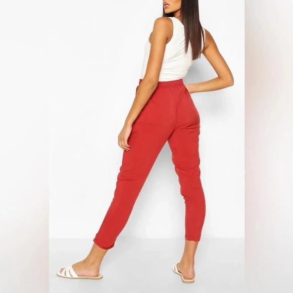 BOOHOO RELAXED FIT CASUAL JOGGERS Size US 16 - Picture 3 of 3